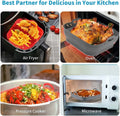 4 different scenarios for cooking: Air fryer, Oven, Pressure cooker and Microwave.