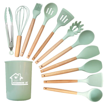 Silicone Cookware Utensils Set